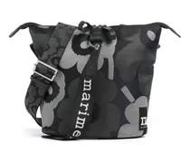 Umhängetasche Unikko Carry All in schwarz