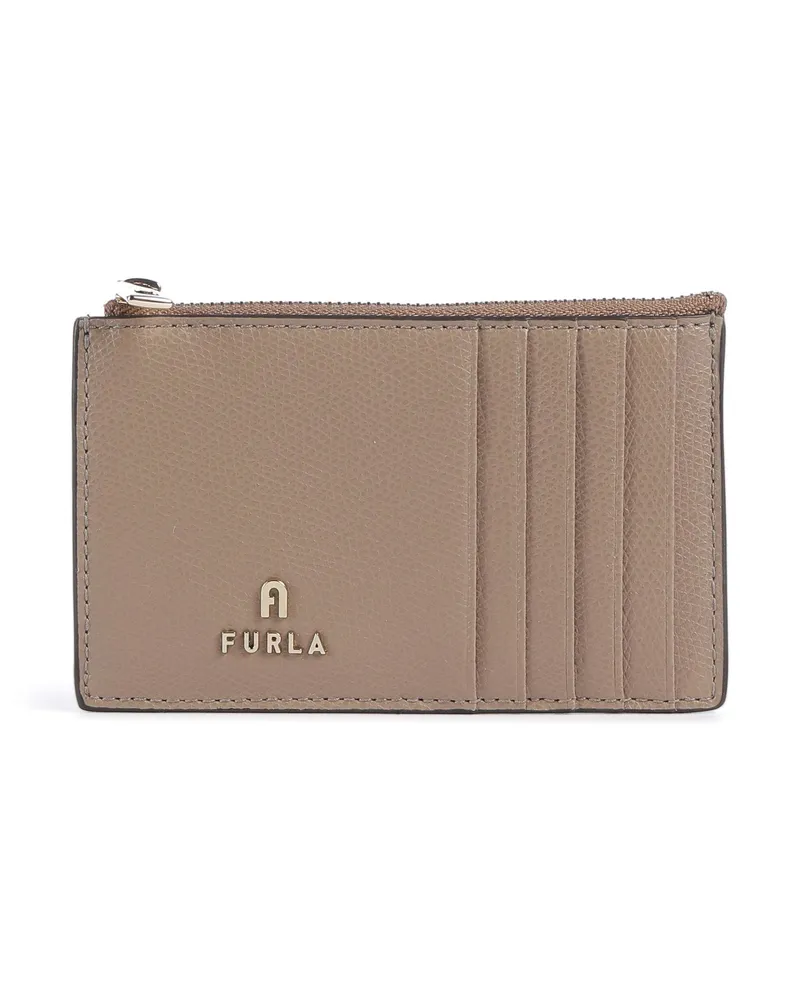 Furla Kreditkartenetui Camelia M in grau Grau
