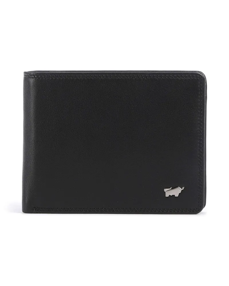 Braun Büffel Geldbörse Golf in schwarz Schwarz