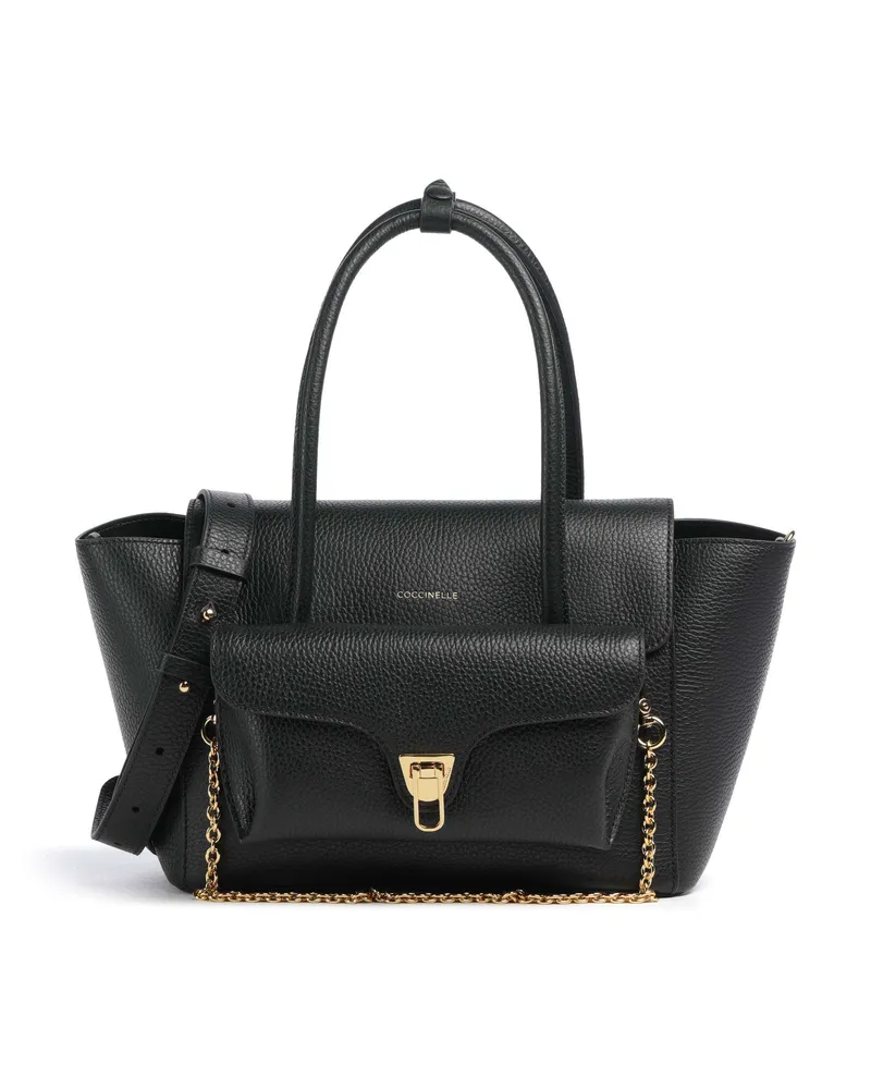 Coccinelle Handtasche Beat Double in schwarz Schwarz