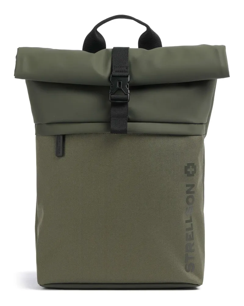 Strellson Rolltop Rucksack Alperton in oliv Oliv