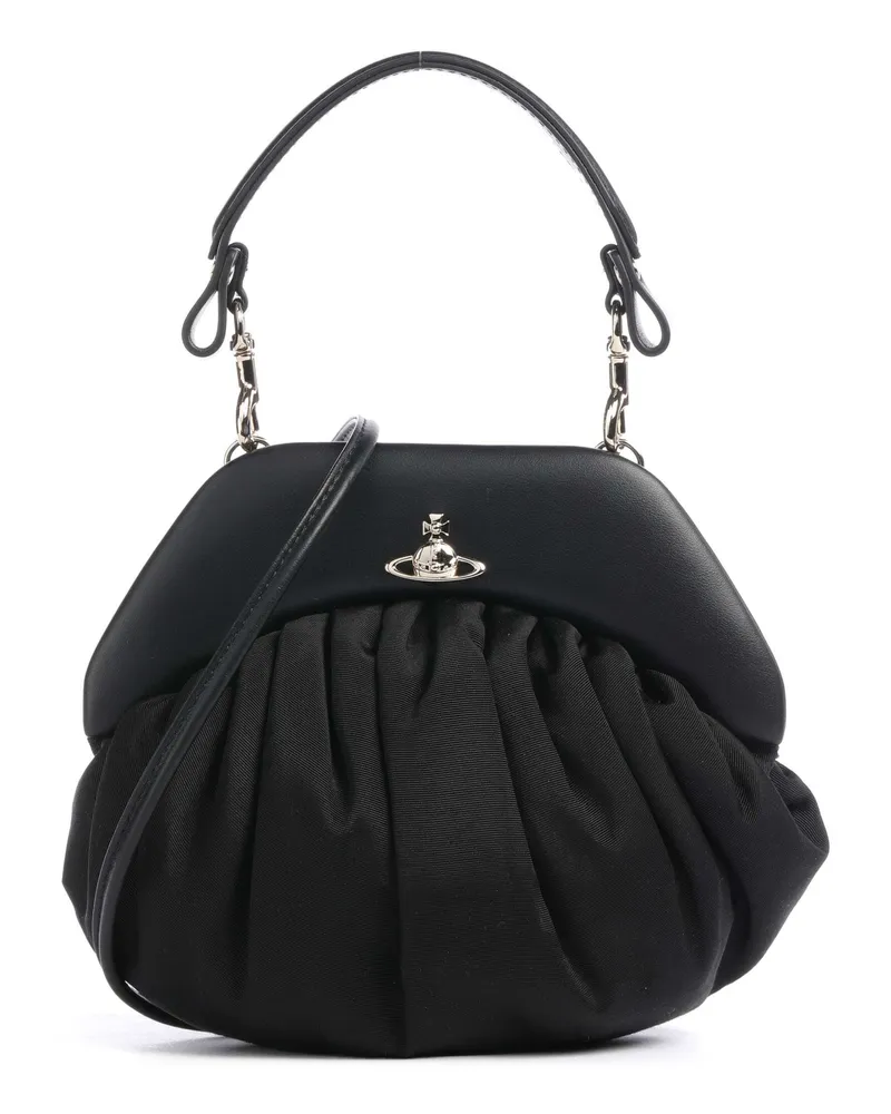 Vivienne Westwood Umhängetasche Brooke Moire in schwarz Schwarz