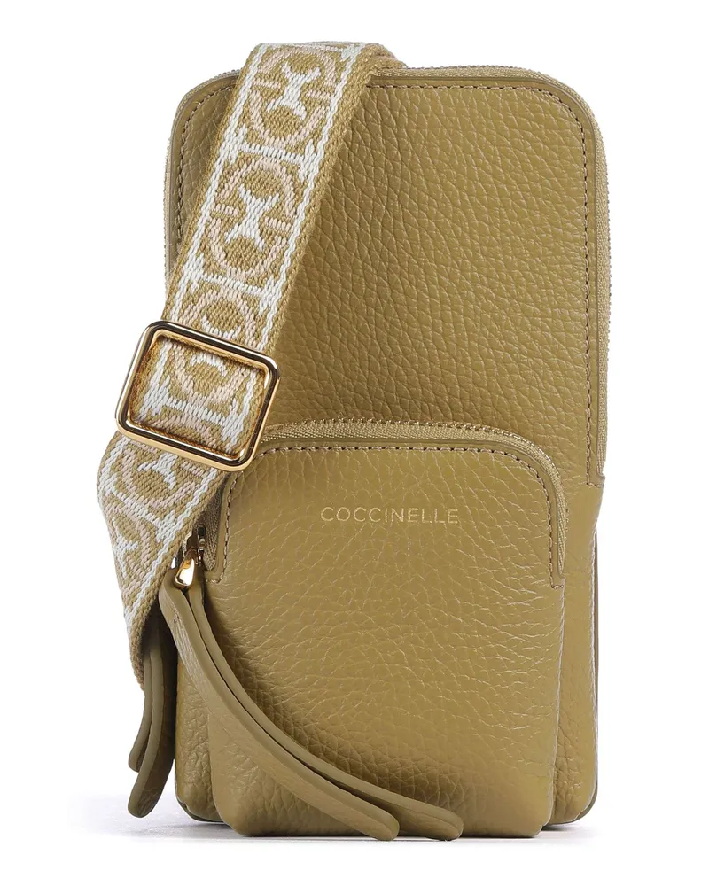 Coccinelle Handytasche Pixie in oliv Oliv