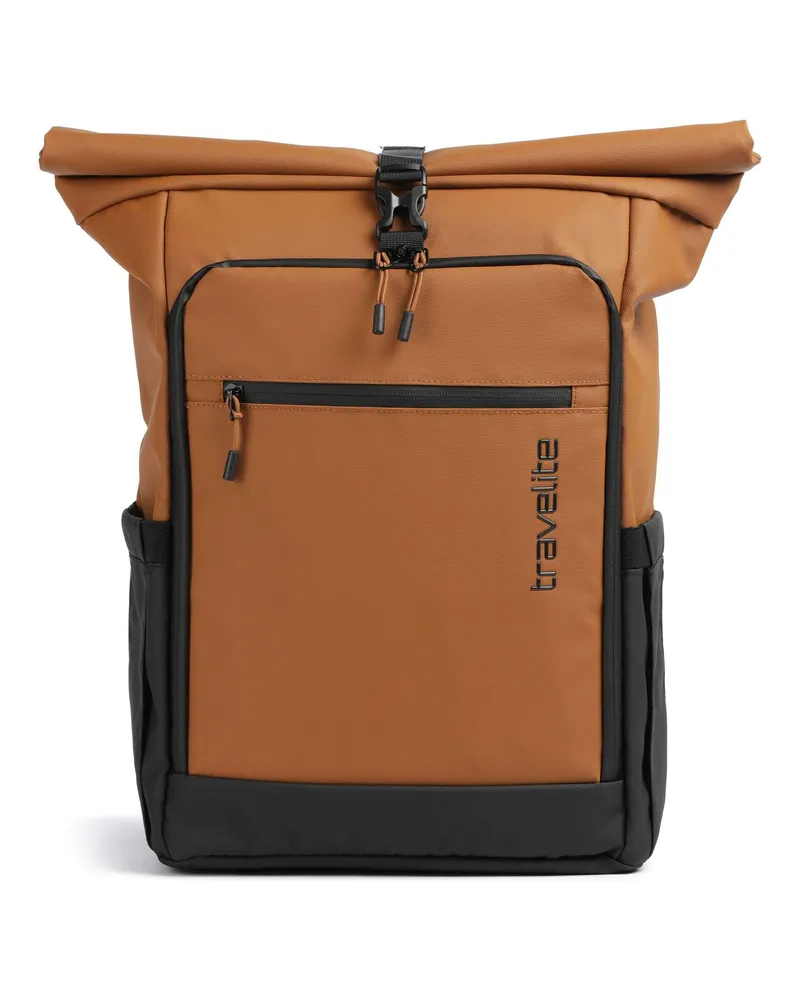 Travelite Rolltop Rucksack Briize M in orange Orange