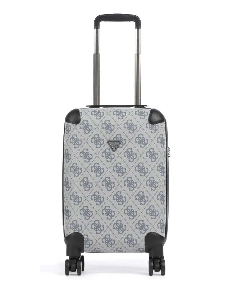 Guess 4-Rollen Trolley Berta 4G Logo in grau Grau