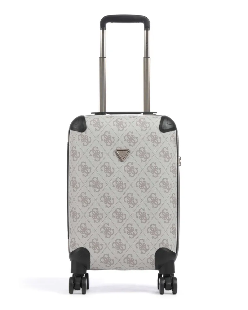 Guess 4-Rollen Trolley Berta 4G Logo in grau Grau