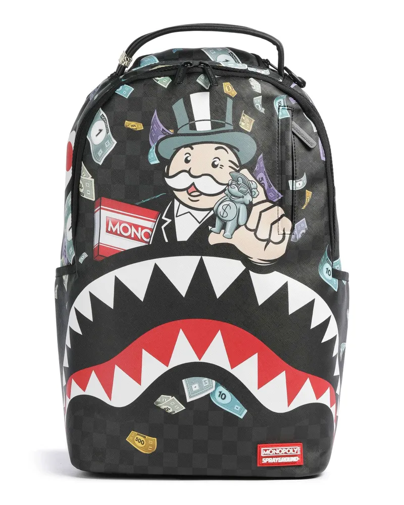 Sprayground Rucksack Monopoly x  Characters in schwarz Schwarz
