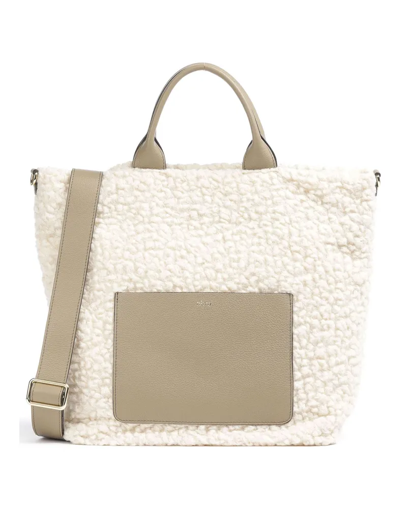 Abro Handtasche Florian Raquel in elfenbein Beige