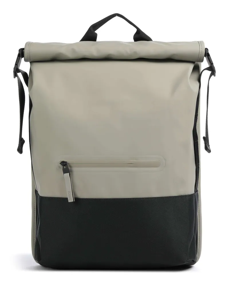 RAINS Rolltop Rucksack Trail in grau Grau