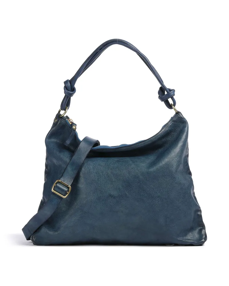 Campomaggi Beuteltasche in blau Blau