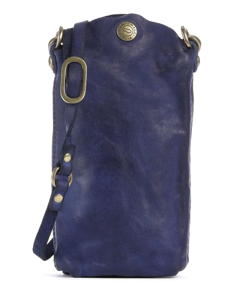 Campomaggi Handytasche in blau Blau