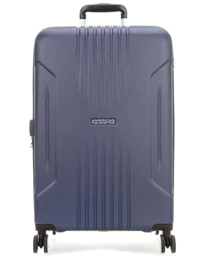 American Tourister Tracklite 4-Rollen Trolley navy Blau