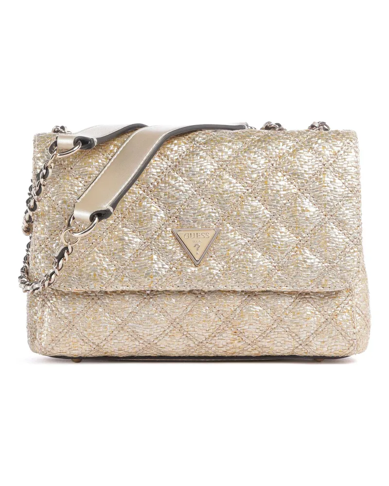 Guess Schultertasche Giully in gold Gold