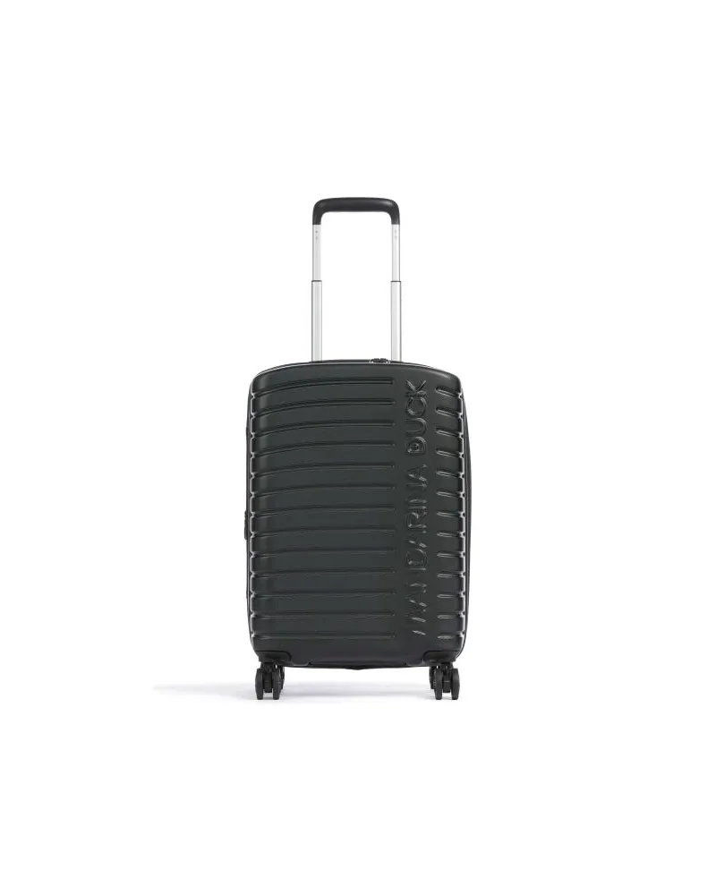 Mandarina Duck Flyduck 4-Rollen Trolley schwarz Schwarz