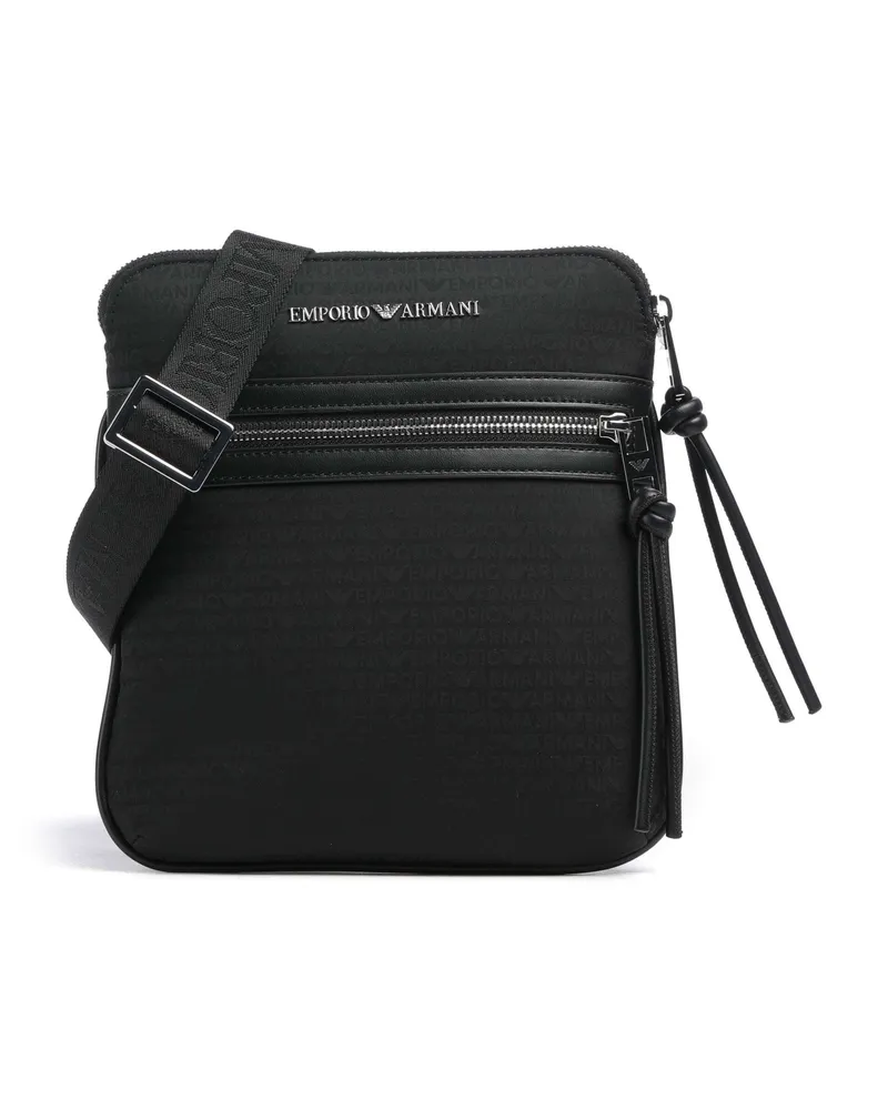 Emporio Armani Umhängetasche Monogram in schwarz Schwarz