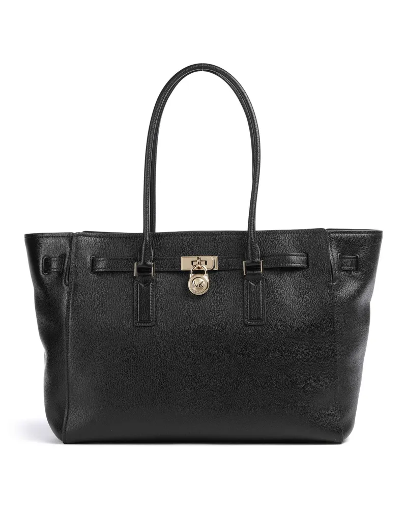 Michael Kors Shopper Hamilton Moderne Large in schwarz Schwarz