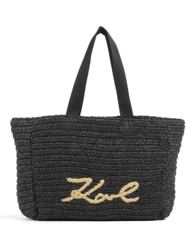 Karl Lagerfeld Signature Shopper schwarz Schwarz