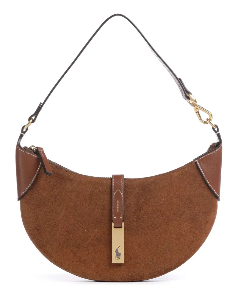 Ralph Lauren Schultertasche ID Collection Small in braun Braun