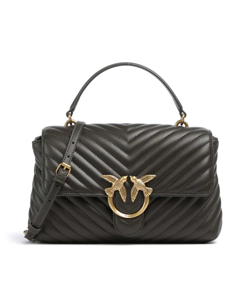 Pinko Handtasche Love Lady Puff Classic in oliv Oliv