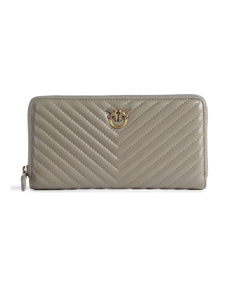 Pinko Geldbörse Ryder in grau Grau