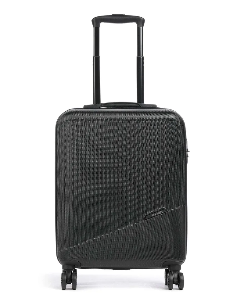 Travelite 4-Rollen Trolley Bali in schwarz Schwarz