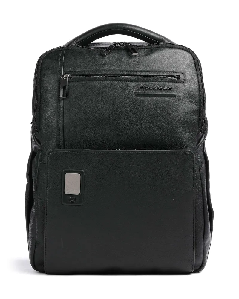 Piquadro Rucksack AKRON in schwarz Schwarz