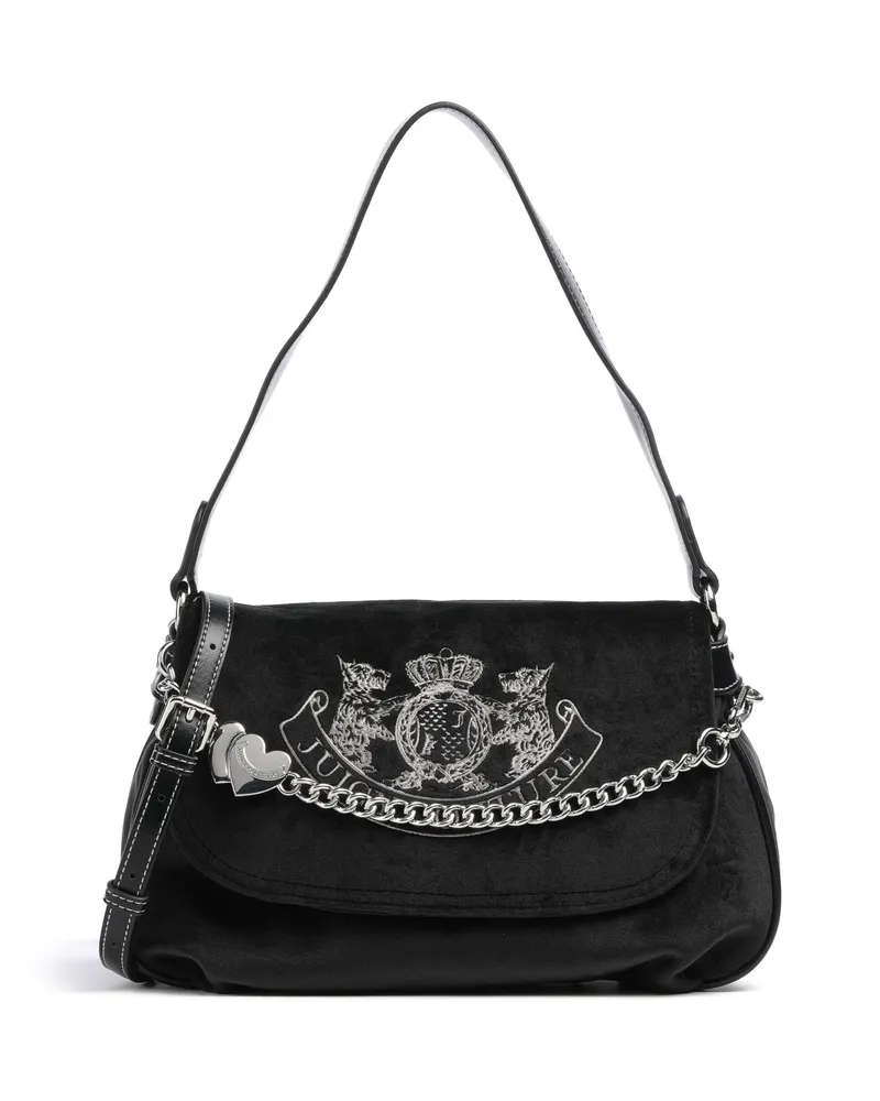 Juicy Couture Schultertasche Twig Narrative in schwarz Schwarz