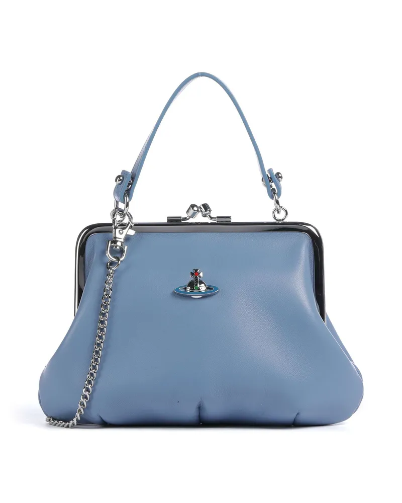 Vivienne Westwood Umhängetasche Granny Frame Nappa in blau Blau