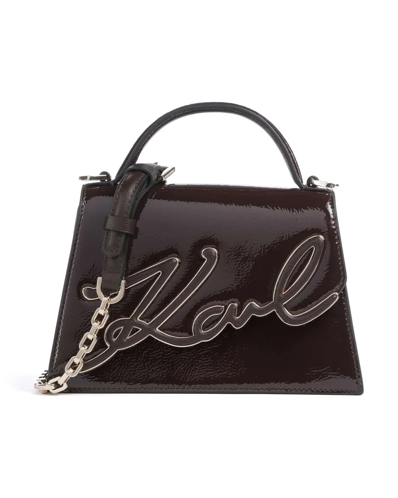 Karl Lagerfeld Handtasche K/Signature 2.0 Small in braun Braun