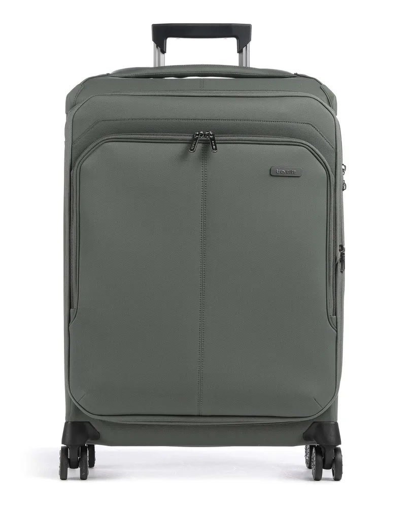 Travelite 4-Rollen Trolley Priima L in oliv Oliv