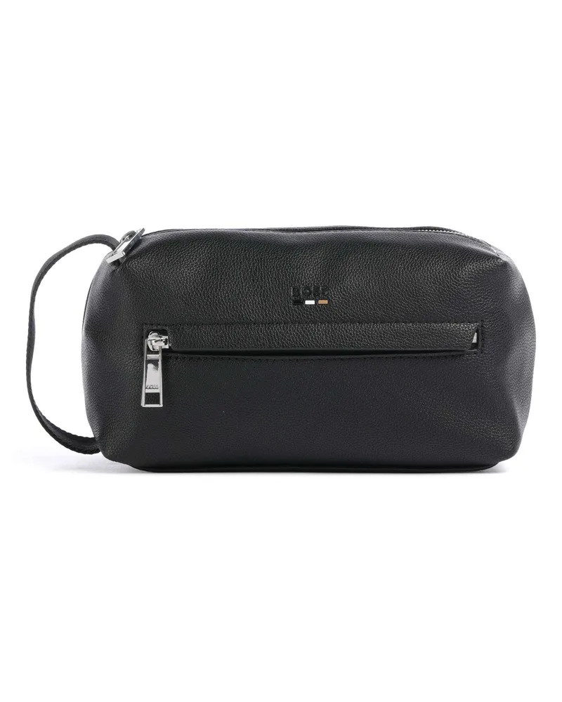 HUGO BOSS Kulturbeutel Ray in schwarz Schwarz