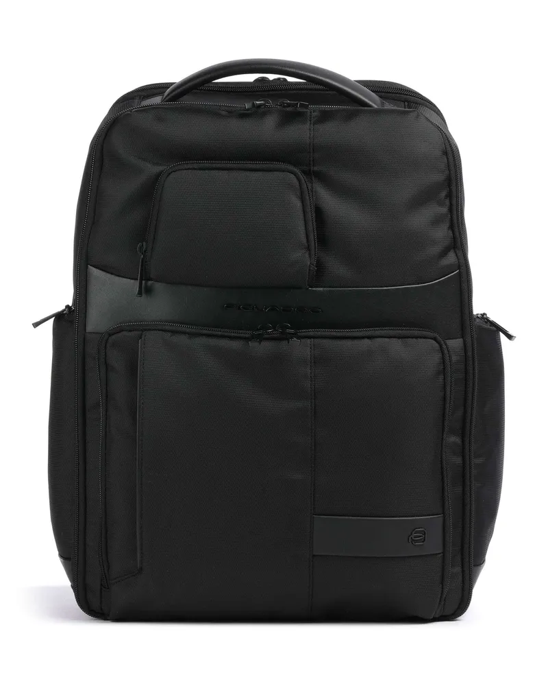 Piquadro Rucksack Wollem in schwarz Schwarz
