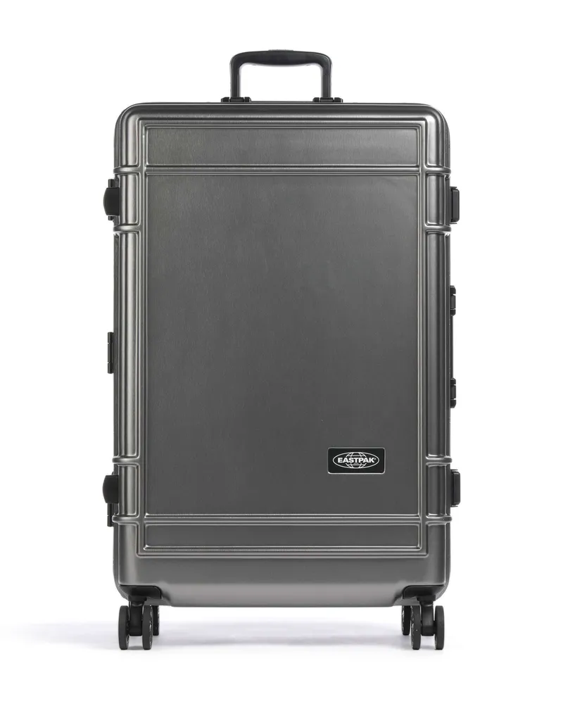 Eastpak 4-Rollen Trolley ResistR Case in silber Silber