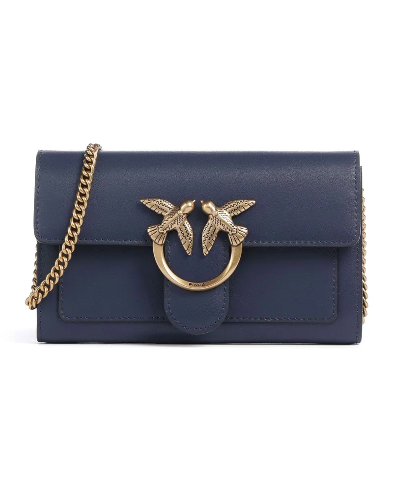 Pinko Geldbörse Love One in blau Blau