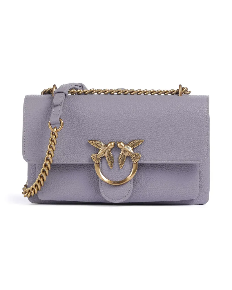 Pinko Schultertasche Love Soft Mini in violett Violett