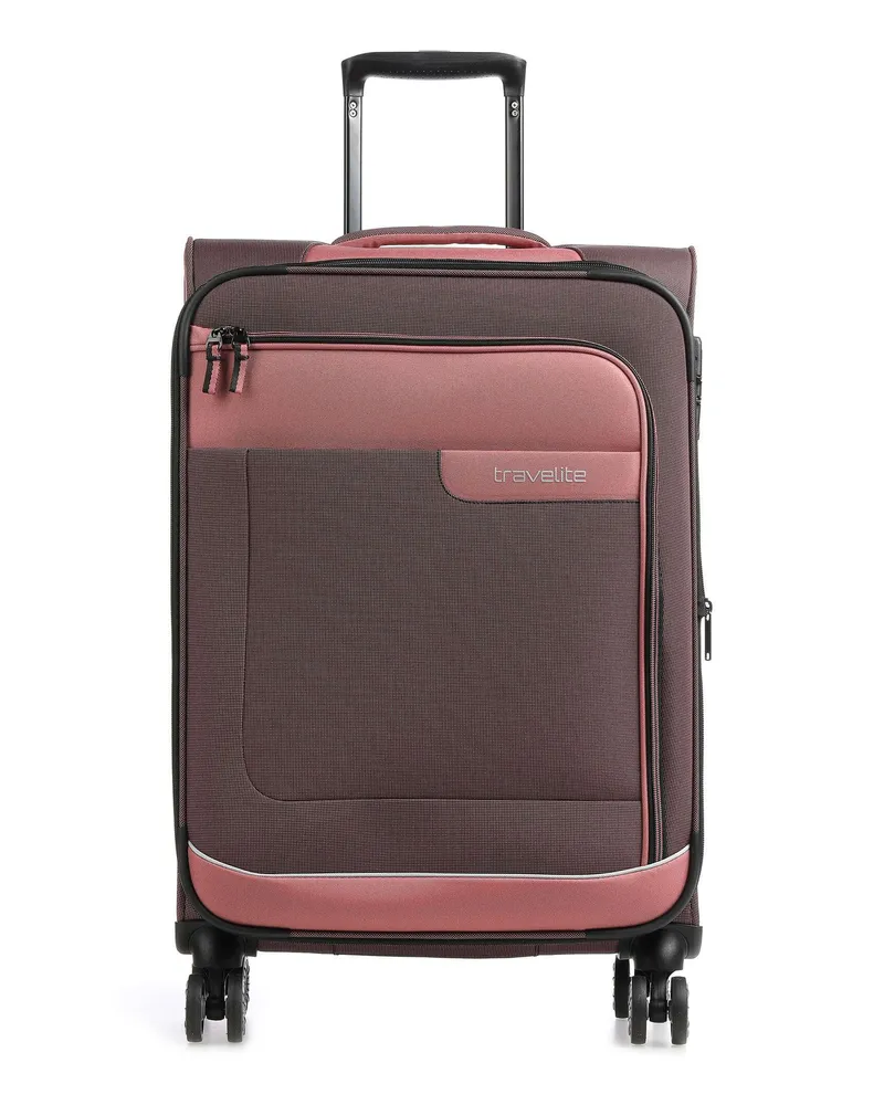 Travelite 4-Rollen Trolley Viia in pink Pink