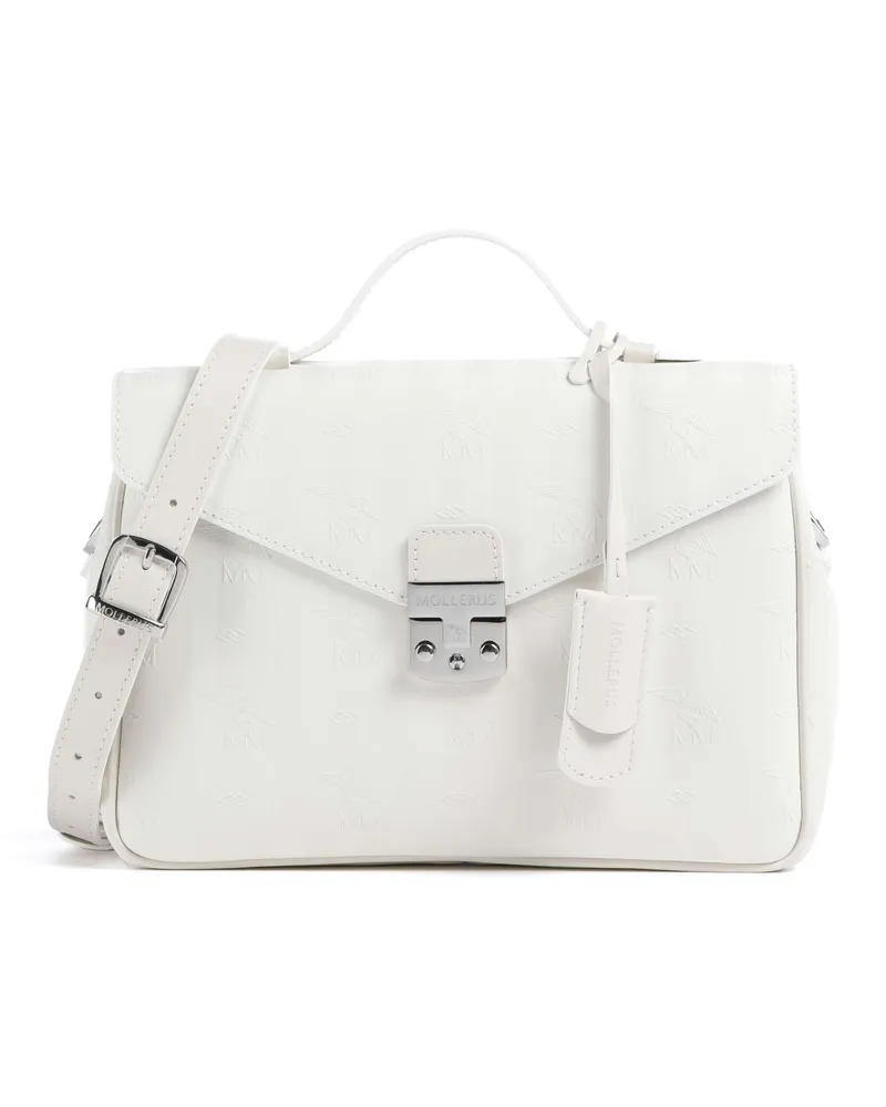 Maison Mollerus Handtasche Vinerus Marly in weiß Weiß