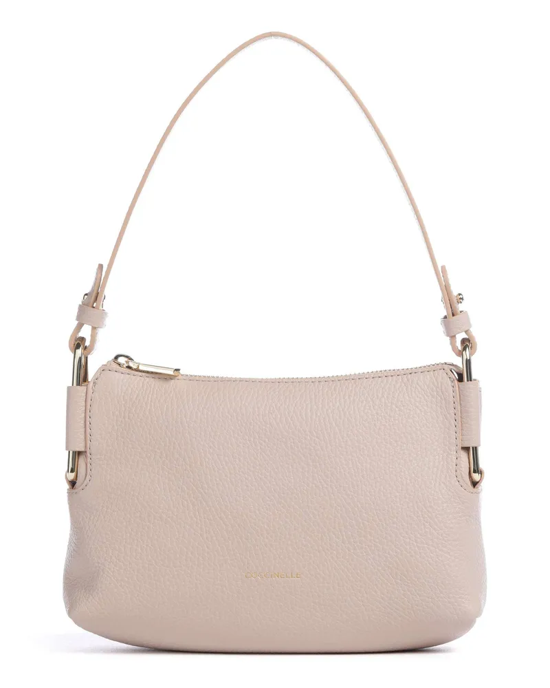 Coccinelle Schultertasche Rebekka in beige Beige