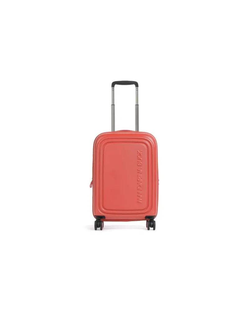 Mandarina Duck Logoduck+ 4-Rollen Trolley hellrot Rot