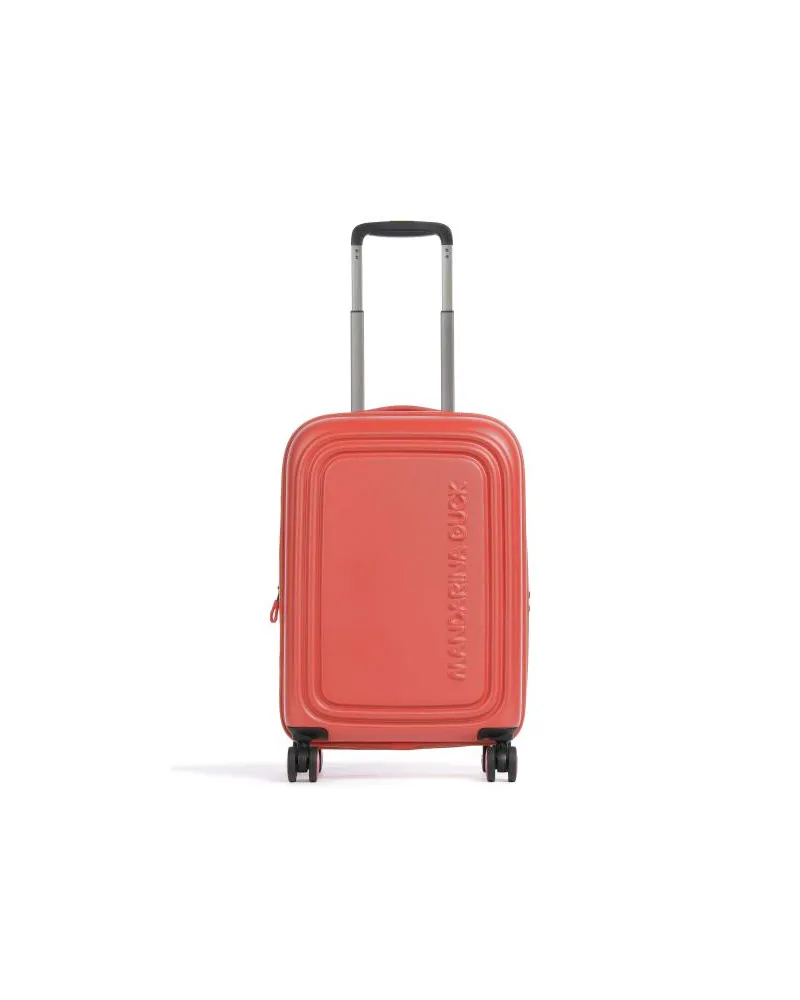 Mandarina Duck Logoduck+ 4-Rollen Trolley hellrot Rot