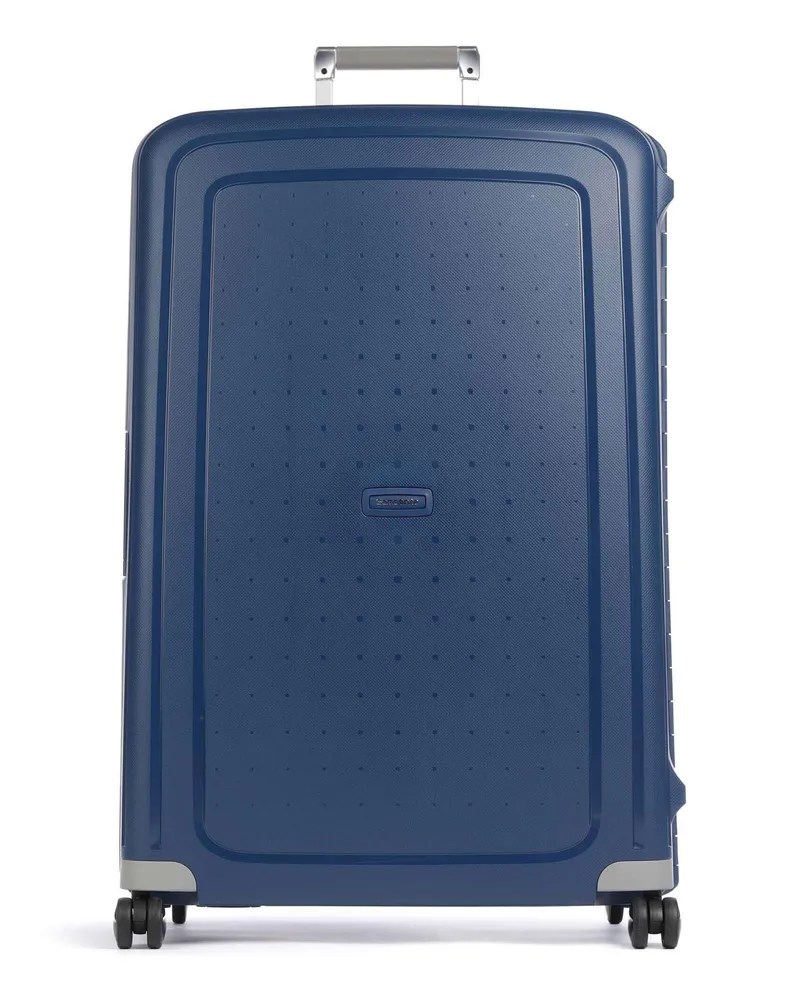 Samsonite 4-Rollen Trolley SCure in blau Blau