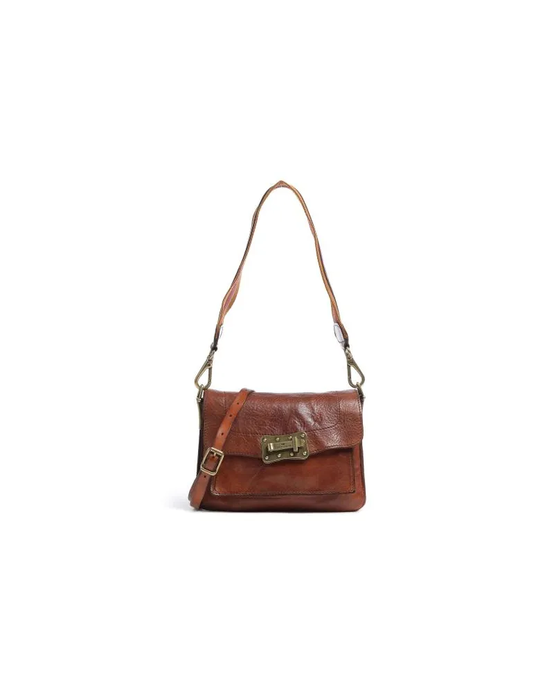 Campomaggi Schultertasche cognac Braun