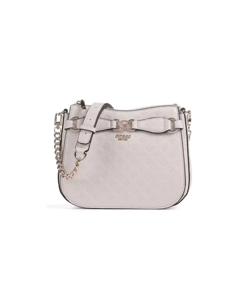 Guess Arlena Umhängetasche elfenbein Beige