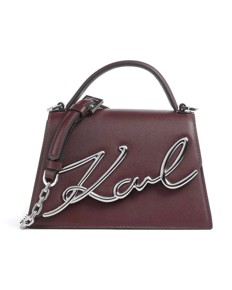 Karl Lagerfeld Handtasche K/Signature 2.0 in rot Rot