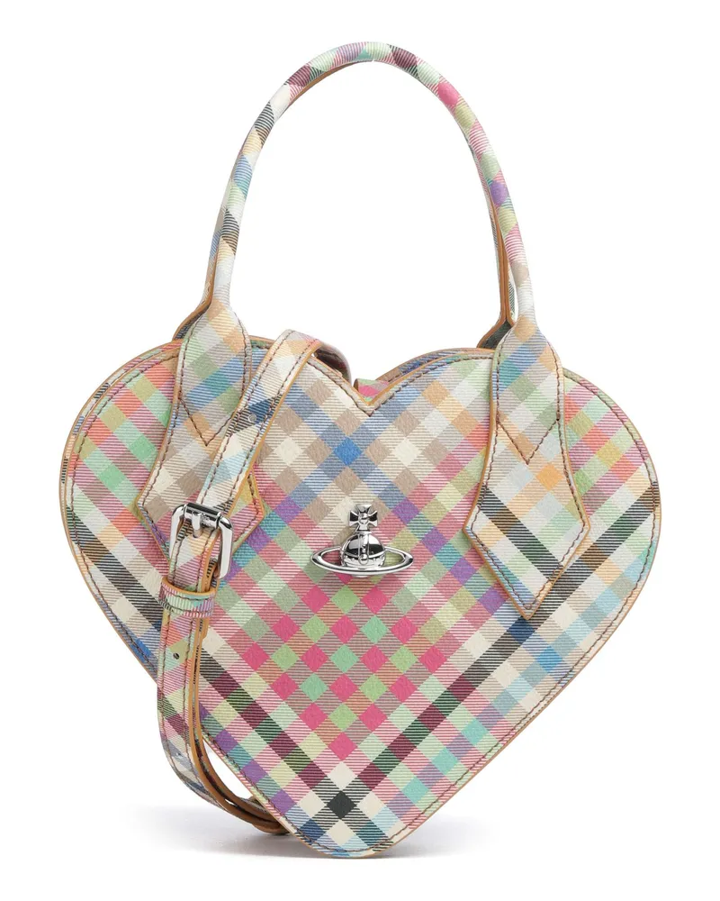 Vivienne Westwood Handtasche Josephine Heart Buccia DArancia in mehrfarbig Mehrfarbig