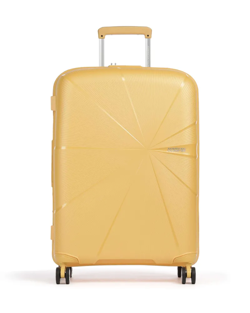 American Tourister 4-Rollen Trolley Starvibe in gelb Gelb