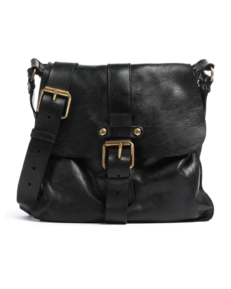 Campomaggi Schultertasche in schwarz Schwarz