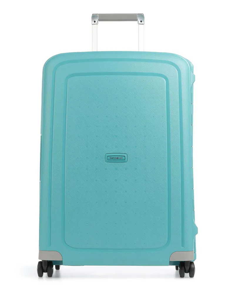 Samsonite 4-Rollen Trolley SCure in türkis Türkis