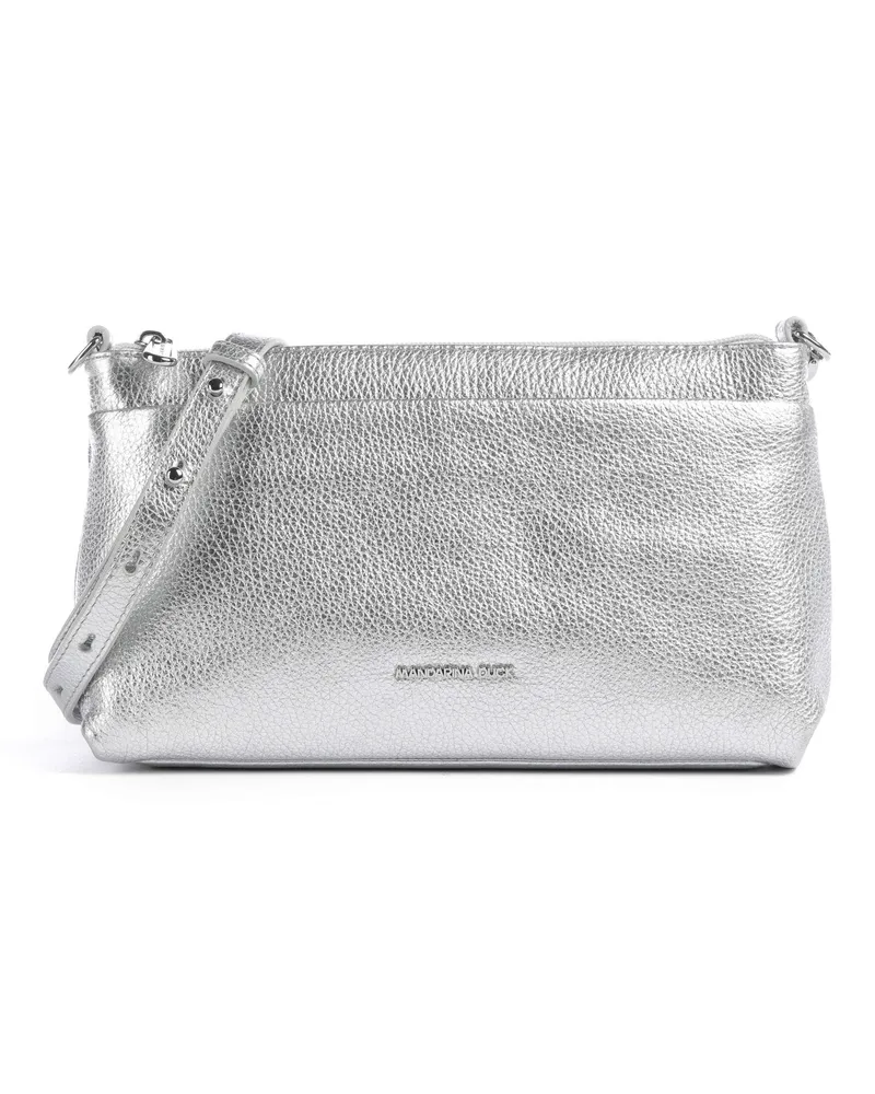 Mandarina Duck Umhängetasche Mellow Metal in silber Silber