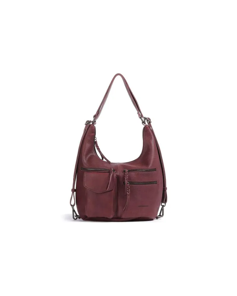 FREDsBRUDER My Old Friend Hybrid Rucksack-Tasche dunkelrot Rot